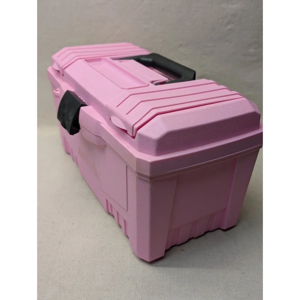 ArtBin Pink Ribbon Breast Cancer Awareness 1 Tray Craft Tool Supply Box Case